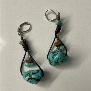 Turquoise Dangle Earrings